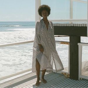 Doen Johanna Dress, Sea Salt Paisley, XS NWT